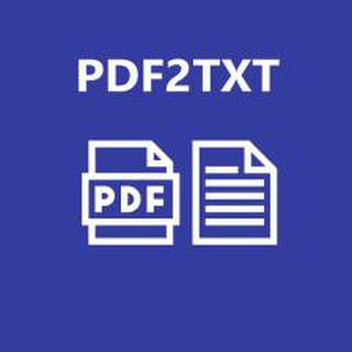 PDF to TXT